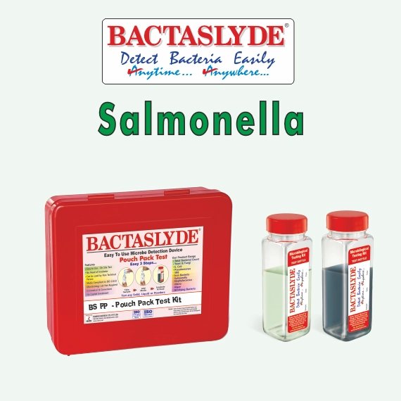 BACTASLYDE Salmonella Test Kit, 5 Qualitative Test of Salmonella BSPP2