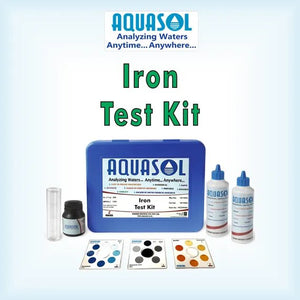 AQUASOL Iron Test Kit AE303* Range 0 - 2.0 PPM (Mg/L) 175Test