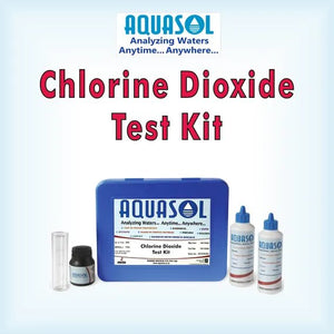 AQUASOL Chlorine Dioxide Test Kit AE415*  Range 0.1 - 5.0 PPM (Mg/L) 100 Tests