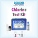 AQUASOL Chlorine Test Kit AE246L  Range 1 - 20 PPM (Mg/L) 300 Tests