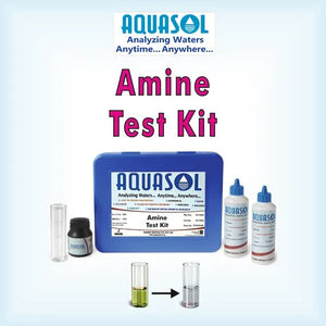 AQUASOL Amine Test Kit AE412  Range 1 - 20 PPM (Mg/L) 300 Tests