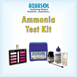 AQUASOL Ammonia Test Kit AE307*  Range 0.5 - 8.0 PPM (Mg/L) 250 Tests