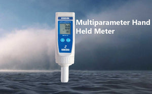 AQUASOL DIGITAL Handheld Multi Parameter Meter Pro, PH/ORP*/TDS/Conductivity/Salinity (0 - 14 PH / ± 1000 MV* / 0 - 100 ms/Cm / 0 - 66000 PPM) With Calibration Solution, Waterproof , AMAL01