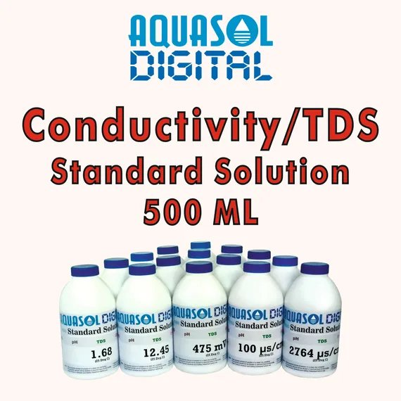 AQUASOL DIGITAL - Conductivity Standard Solution 12.88 Ms/Cm (500ML) AMB5C2