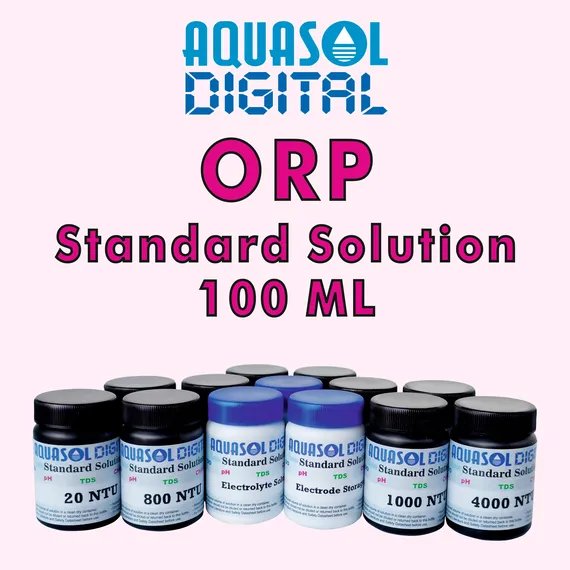 AQUASOL DIGITAL ORP Calibration Solution 475 MV (100ML) AMB1ORP