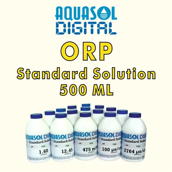 AQUASOL DIGITAL ORP Calibration Solution 475 MV (500ML) AMB5ORP