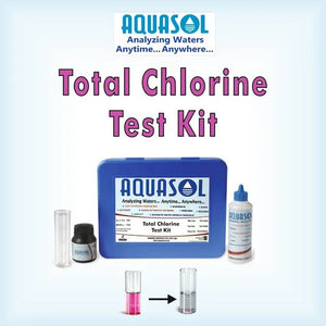 AQUASOL Total Chlorine Test Kit AE245* Range 0.2 - 4.0 PPM (Mg/L) 200Test