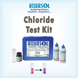 AQUASOL Chloride Test Kit AE213  Range 2 -  100 PPM (Mg/L) 300 Tests