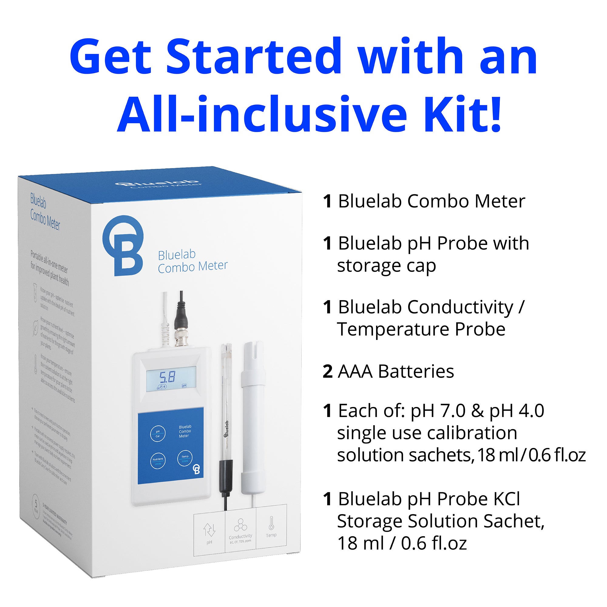 METCOM Bluelab Combo Meter