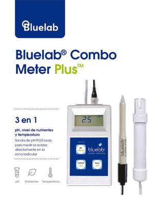 METCOMPLUS Bluelab Combo Meter (pH/EC/TDS METER)  with Leap pH Probe (FOR SOIL)