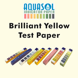 Brilliant Yellow Test Paper, 10 Booklet of 20 Strips