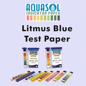 Litmus Blue Test Paper, 10 Booklet of 20 Strips
