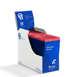 Bluelab Solution Sachet PH 4, 30sachets box - Calibration & Storage Range PH418B