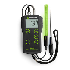 MILWAUKEE MW 102 HANDHELD PH METER ATC AUTO CAL