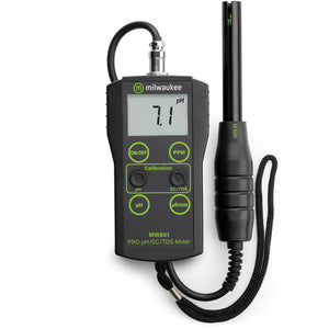 MILWAUKEE MW 801 HANDHELD PH TDS EC METER LOW RANGE