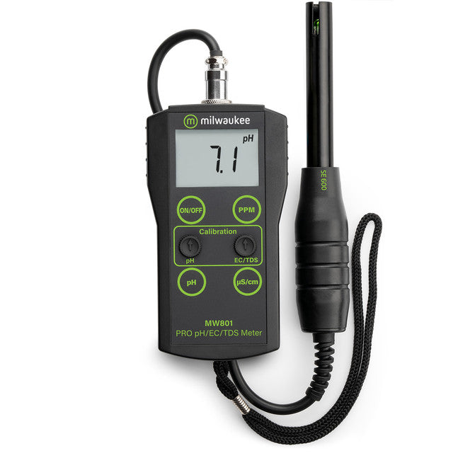 MILWAUKEE MW 801 HANDHELD PH TDS EC METER LOW RANGE