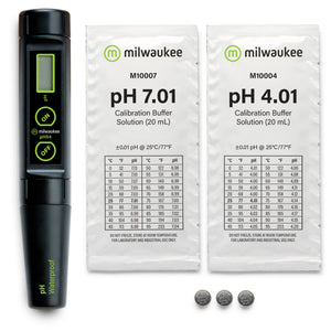 MILWAUKEE PH54 WATERPROOF PH Meter, PORTABLE 0.01 RSOLUTION
