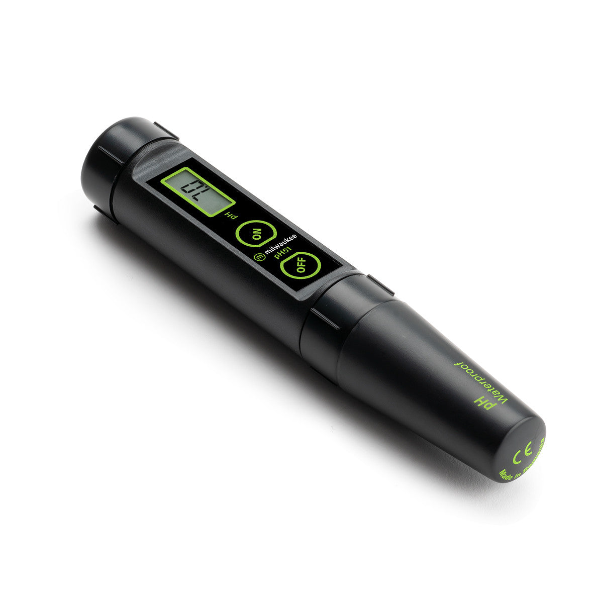 MILWAUKEE PH51 WATERPROOF PH Meter, PORTABLE 0.1 RESOLUTION