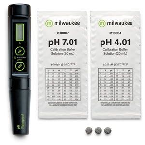 MILWAUKEE PH51 WATERPROOF PH Meter, PORTABLE 0.1 RESOLUTION