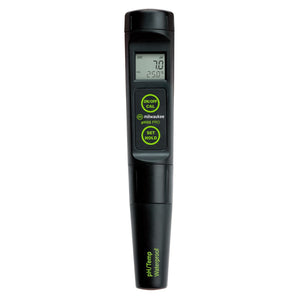 MILWAUKEE PH55 WATERPROOF PH Meter , PORTABLE -2 TO 16 PH 0.1 RESOLUTION