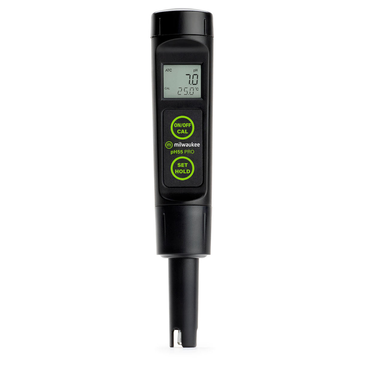 MILWAUKEE PH55 WATERPROOF PH Meter , PORTABLE -2 TO 16 PH 0.1 RESOLUTION