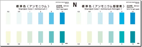 Ammonium Test Kit, Range 0.2 - 10 mg/l  , 50Tests, PACKTEST WAK-NH4-4