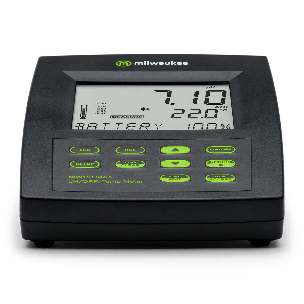 MILWAUKEE MW151 BENCHTOP PH/ORP/TEMP METER 0.001 RESOLUTION
