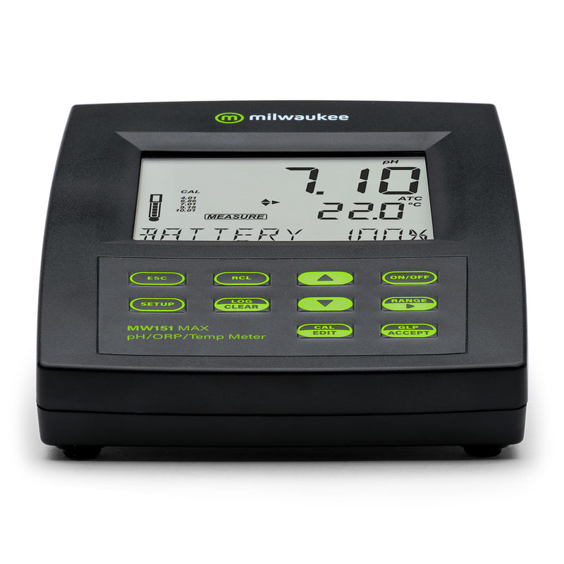 MILWAUKEE MW151 BENCHTOP PH/ORP/TEMP METER 0.001 RESOLUTION